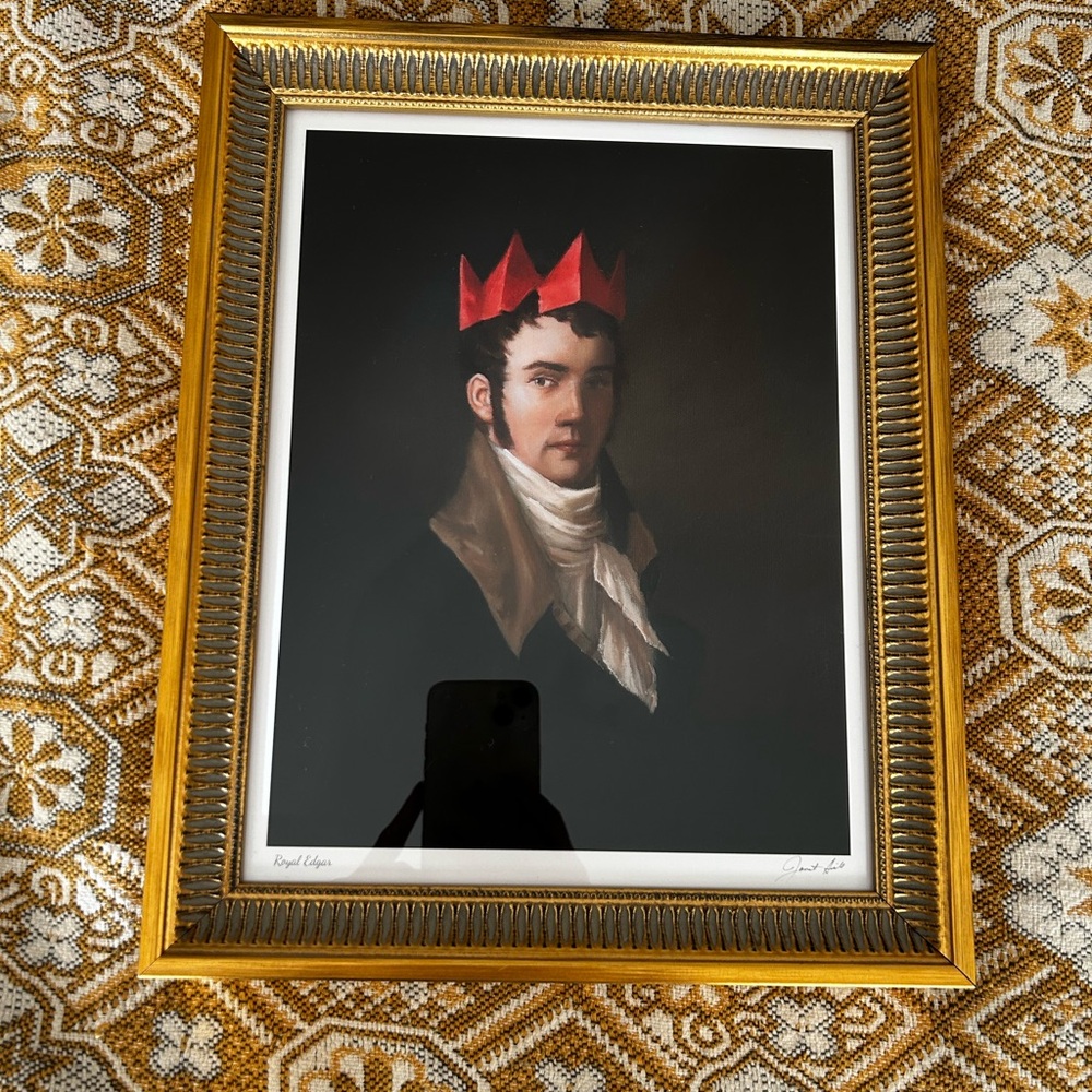 Framed Print Dark Academia